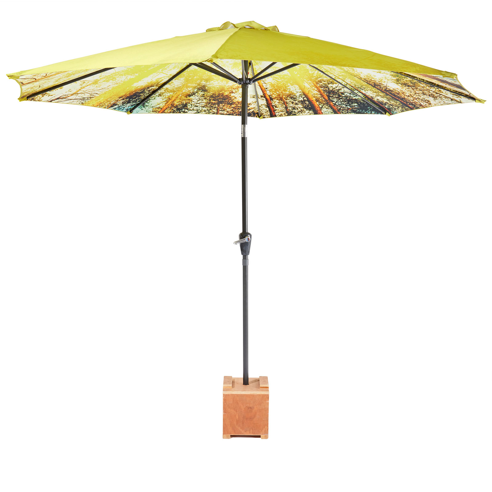 Haveson Gartenschirm Forest anthrazit Bild 1