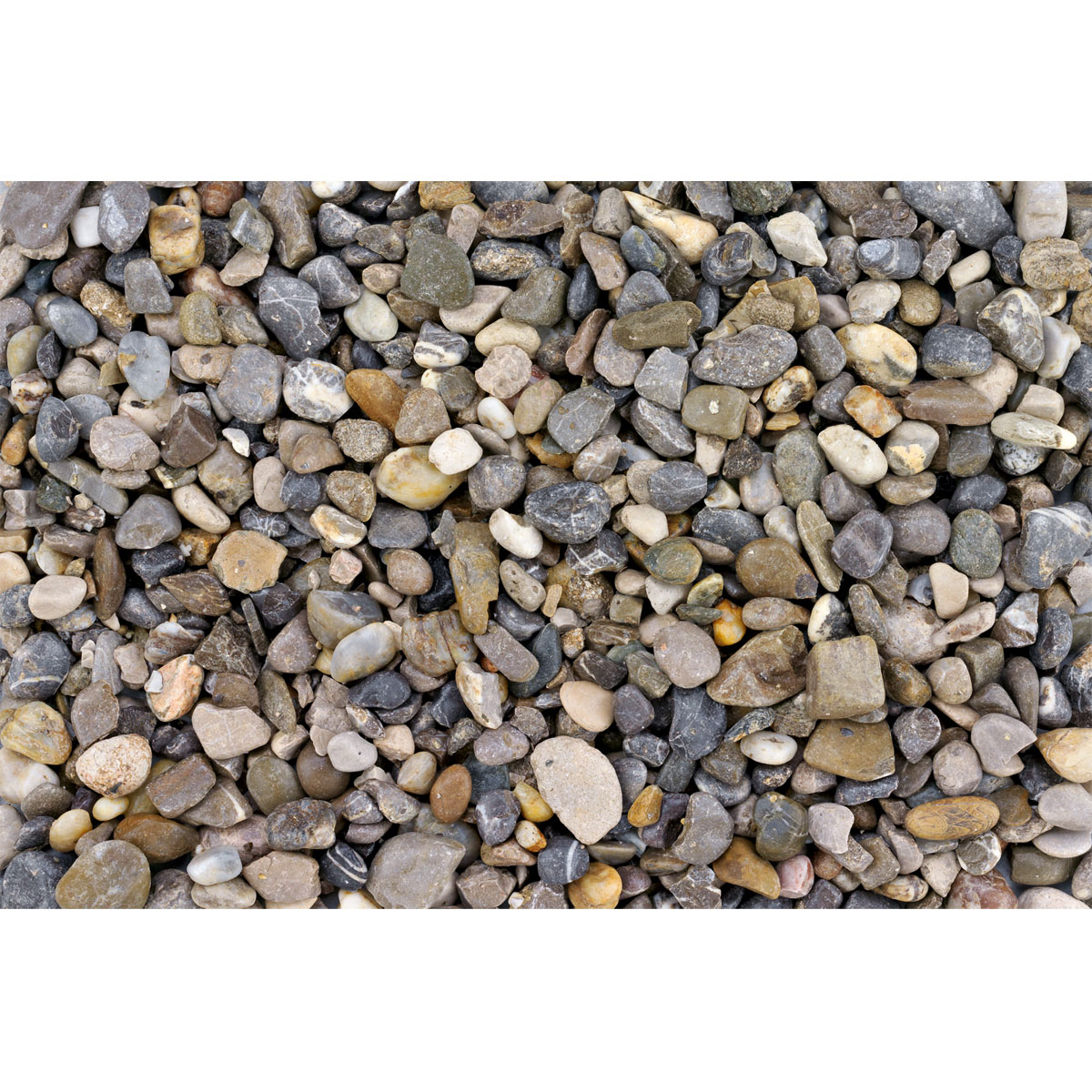 Flusskiesel bunt 16-32 mm 25 kg