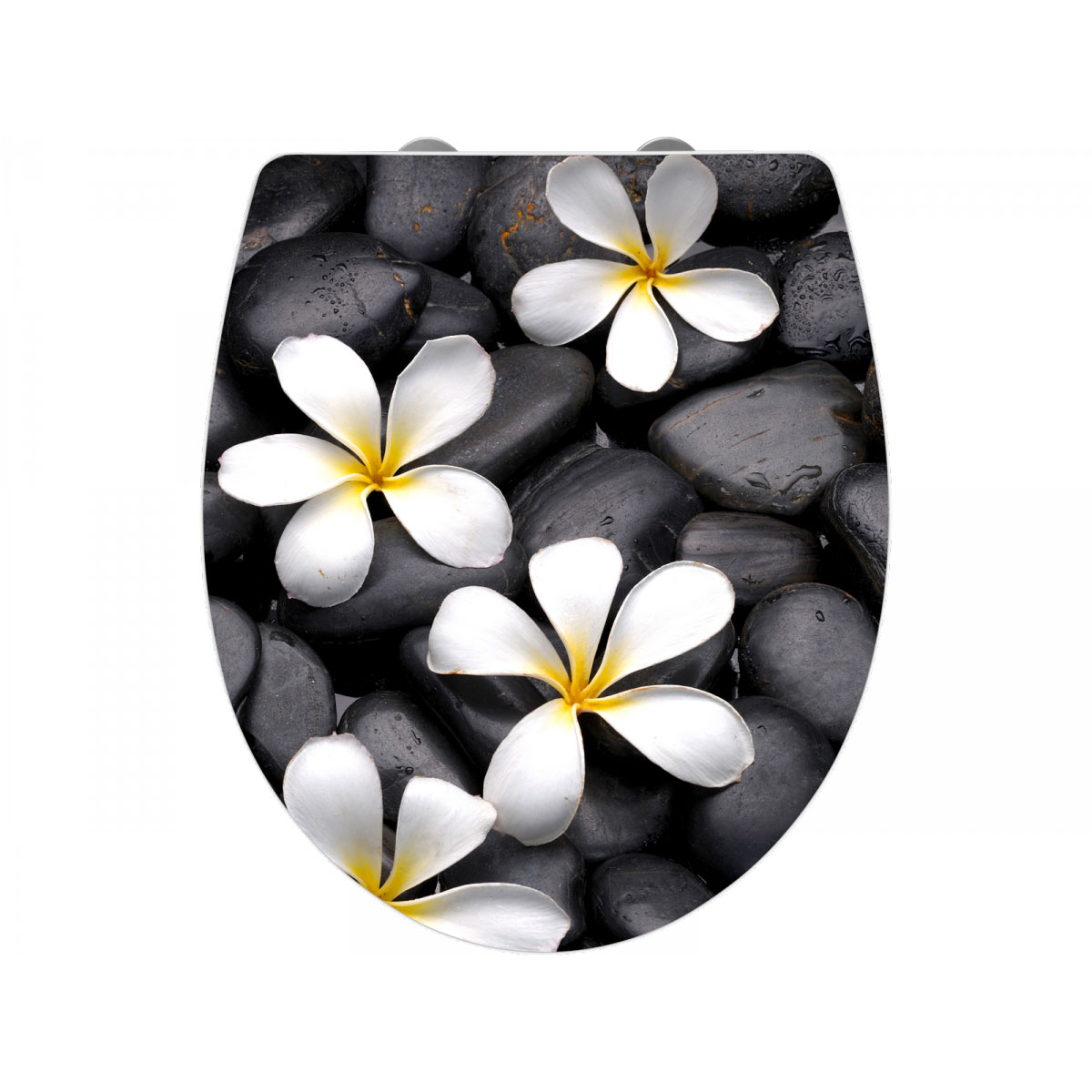 Wenko Premium WC-Sitz Bloom antibakteriell mit Absenkautomatik Bild 2