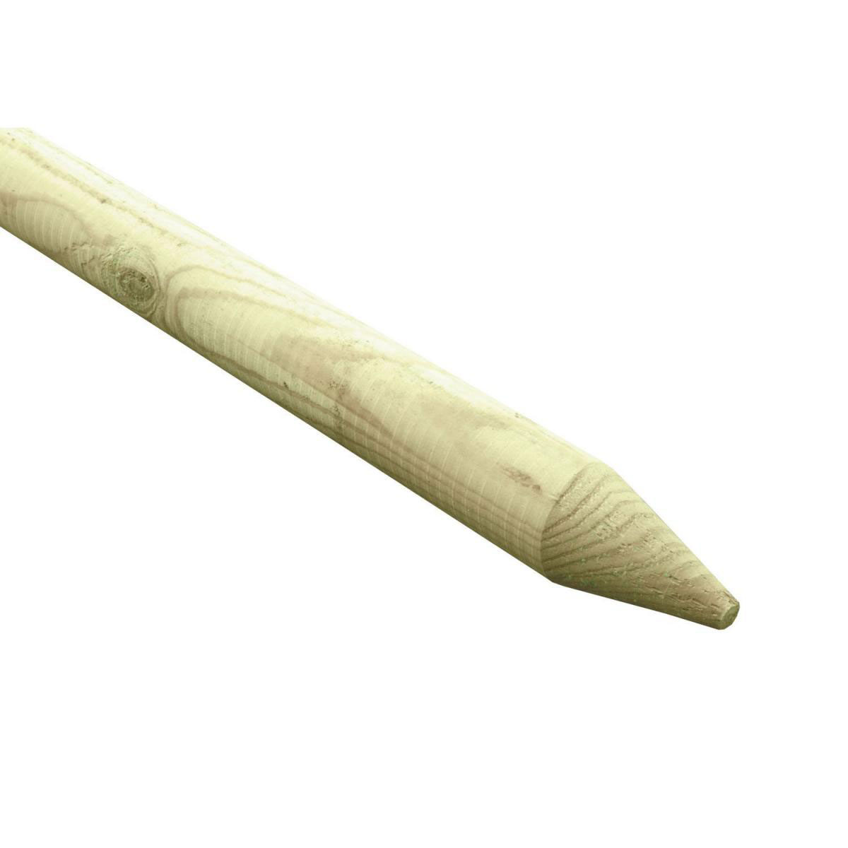 Baumpfahl 4,6 x 125 cm gefräst