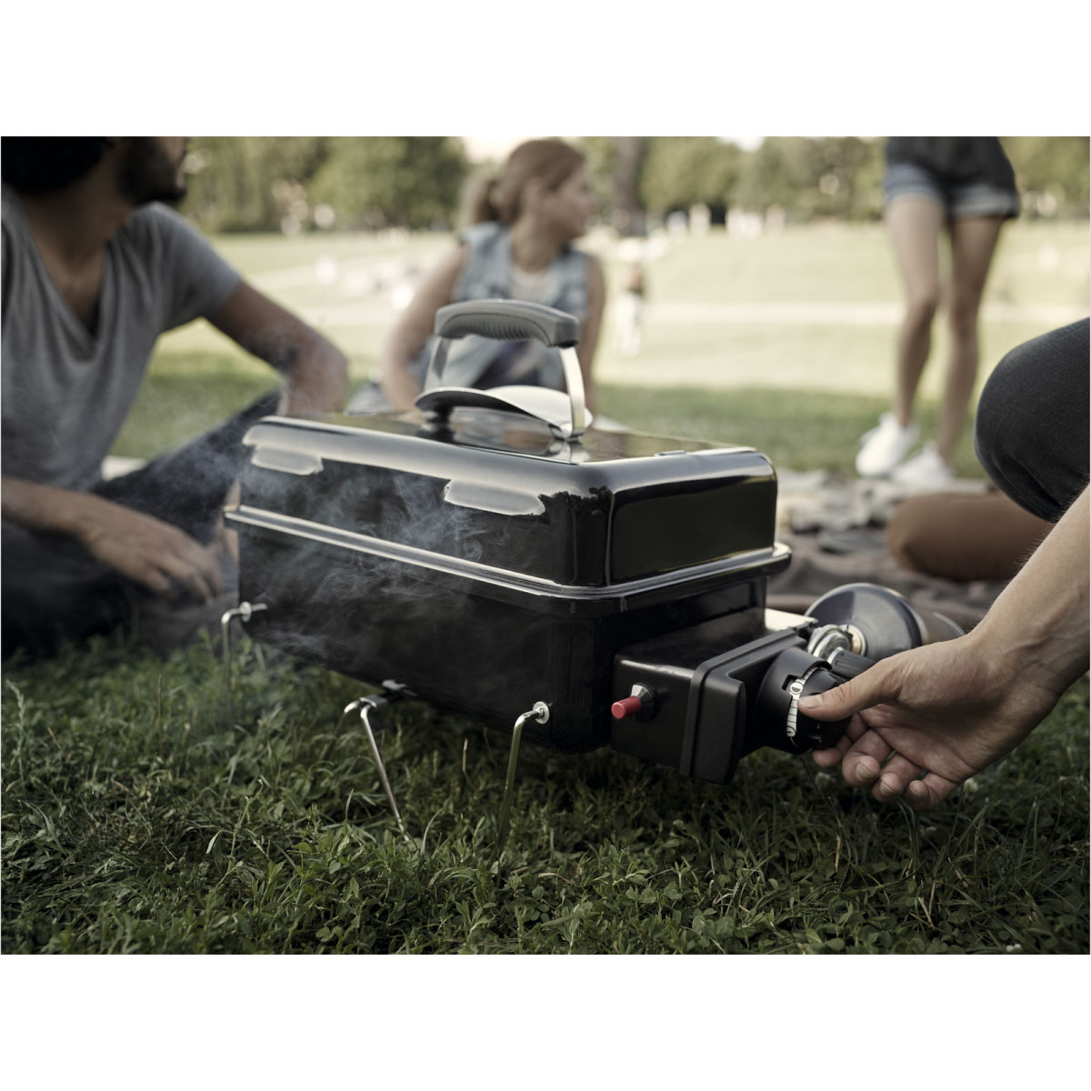 Weber Gasgrill Go-Anywhere transportabel schwarz Bild 6