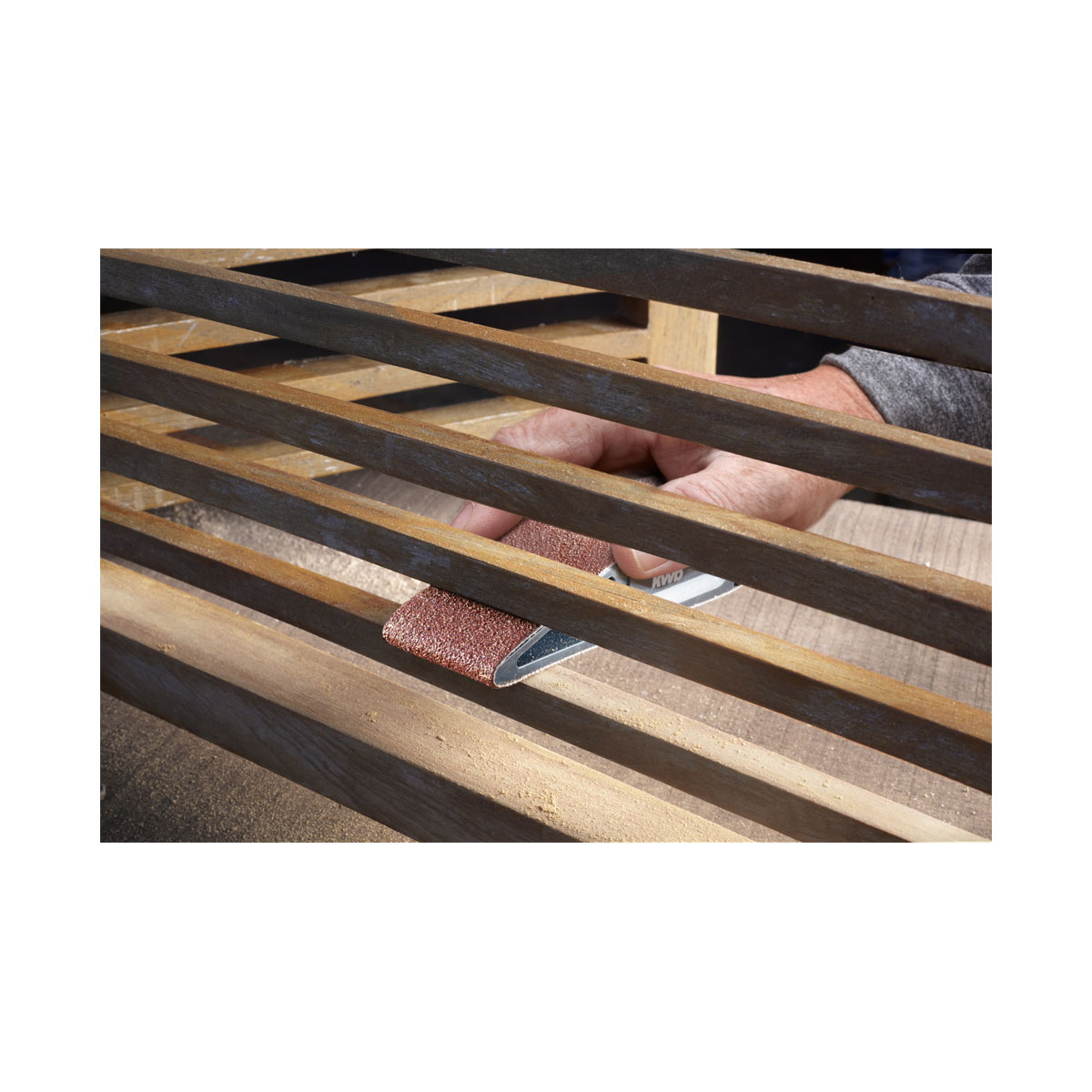 kwb  Handschleifer für Schleifbänder 40 x 303 mm Bild 4