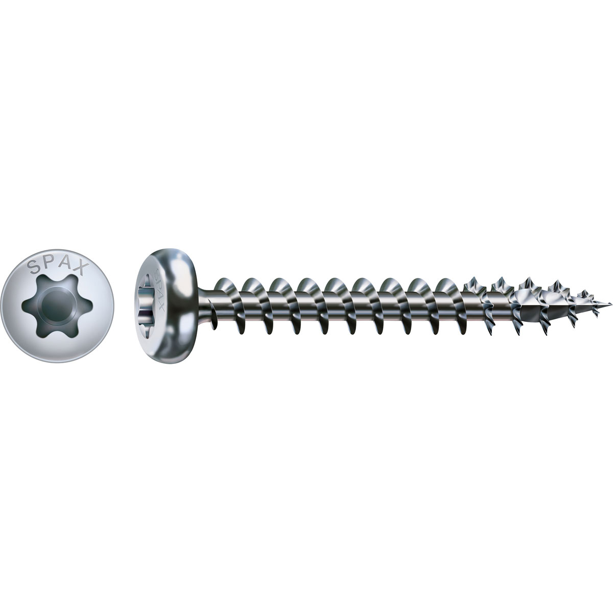 Spax Universalschraube WIROX Rundkopf 6 x 30 mm Torx 20 Stück