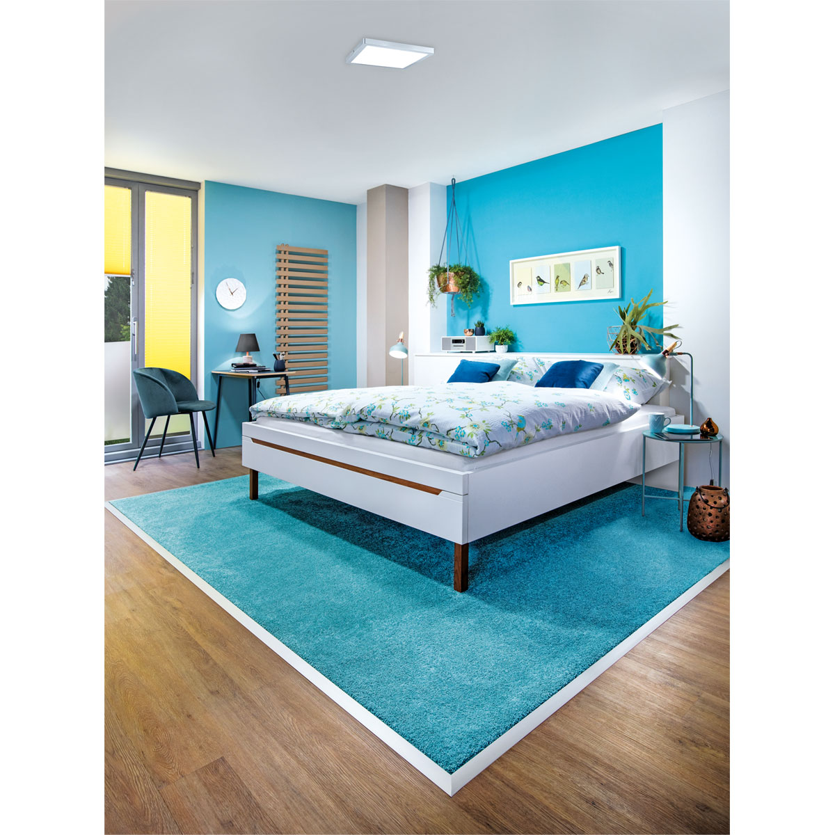 Paulmann LED-Panel Atria 20 Watt LED chrom matt eckig Bild 3