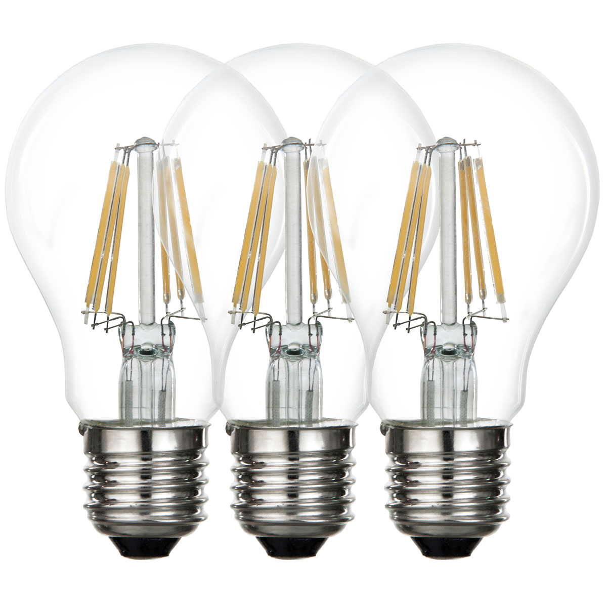 Flector LED-Filament-Leuchtmittel 3er-Pack