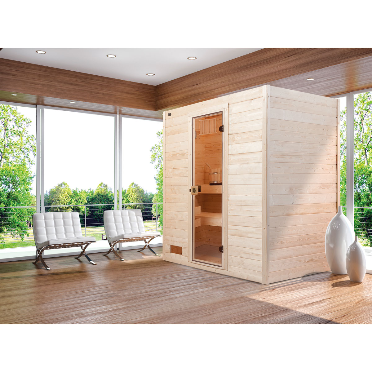 Weka Massivholzsauna „Valida 3“, GT Bild 2