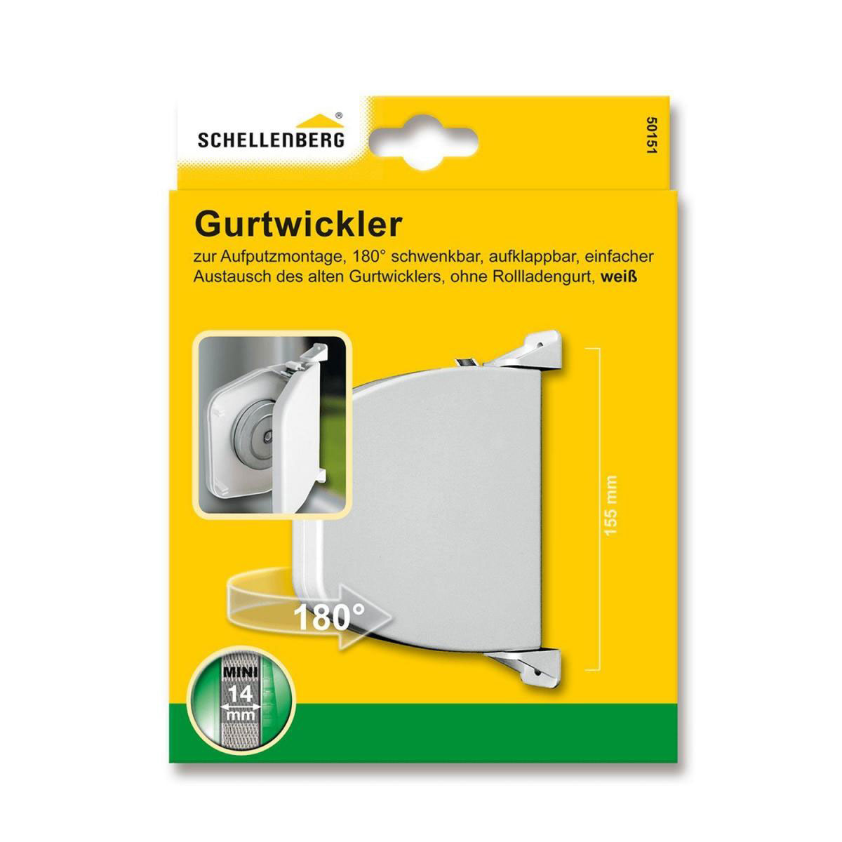 Schellenberg Aufschraubwickler Mini weiß Bild 2