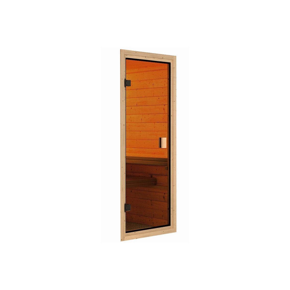 Karibu Sauna Nybro naturbelassen ohne Ofen Bild 3