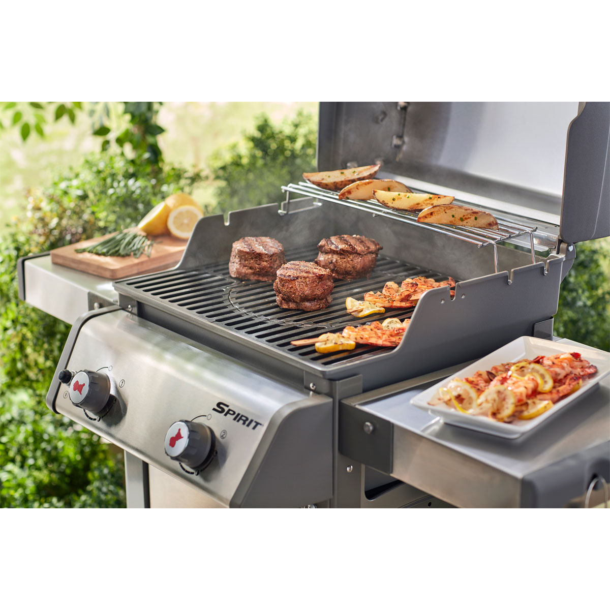 Weber Gourmet BBQ System - Grillrost mit Grill rosteinsatz aus Gusseisen Bild 9