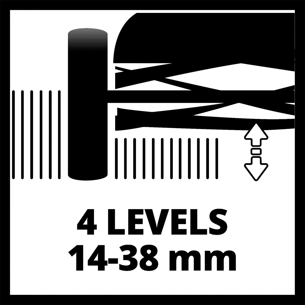 Einhell Akku-Spindelmäher GE-HM 18/38 Li-Solo Bild 6