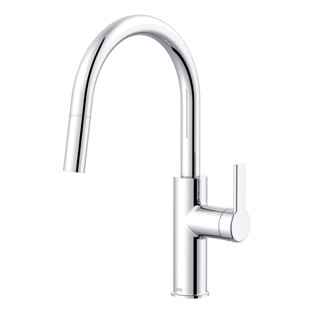 LENZ Spültischarmatur Anela mit Geschirrbrause Chrom Bild 1