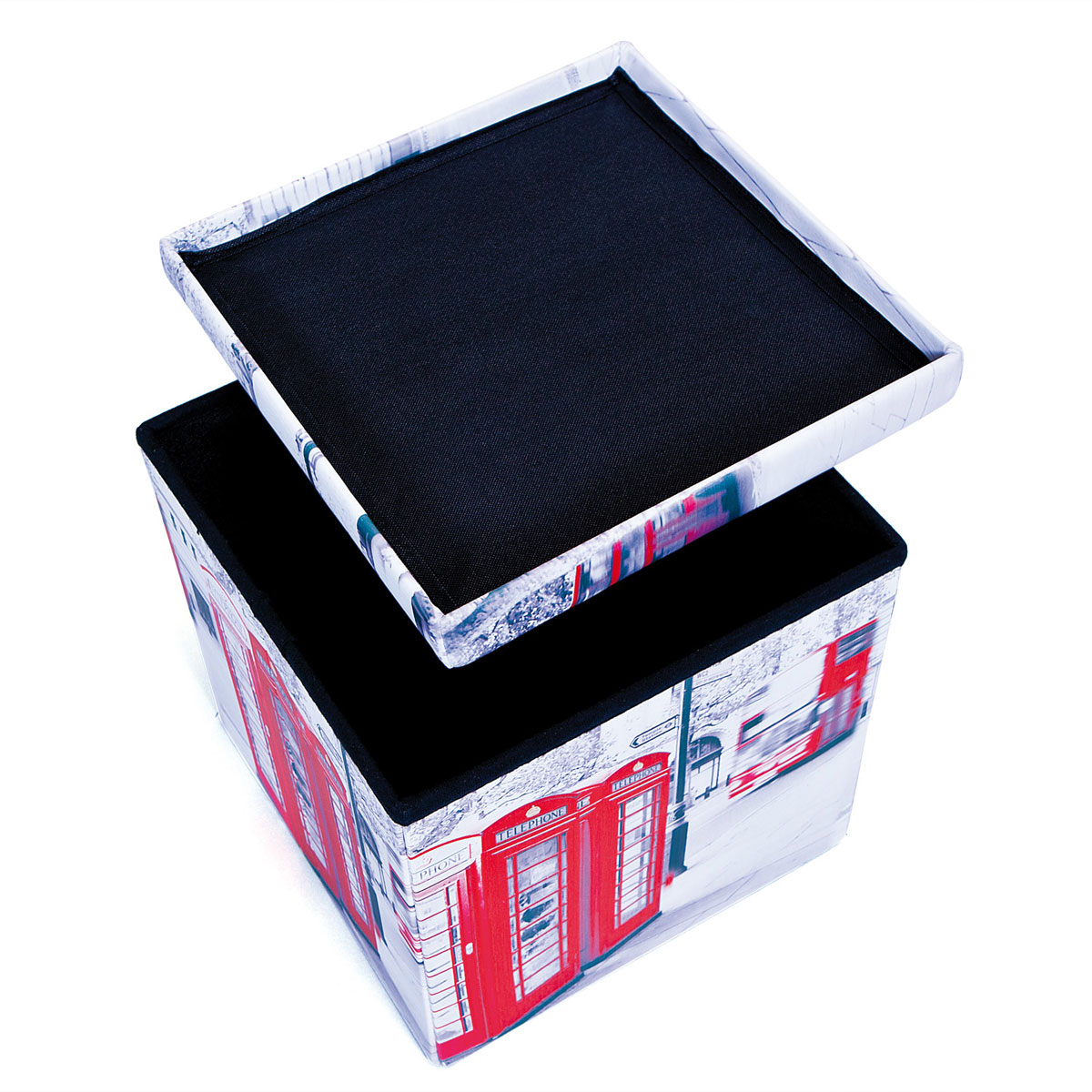 Inter Link Faltbox „Setti“, 38x38x38 cm, London Bild 2