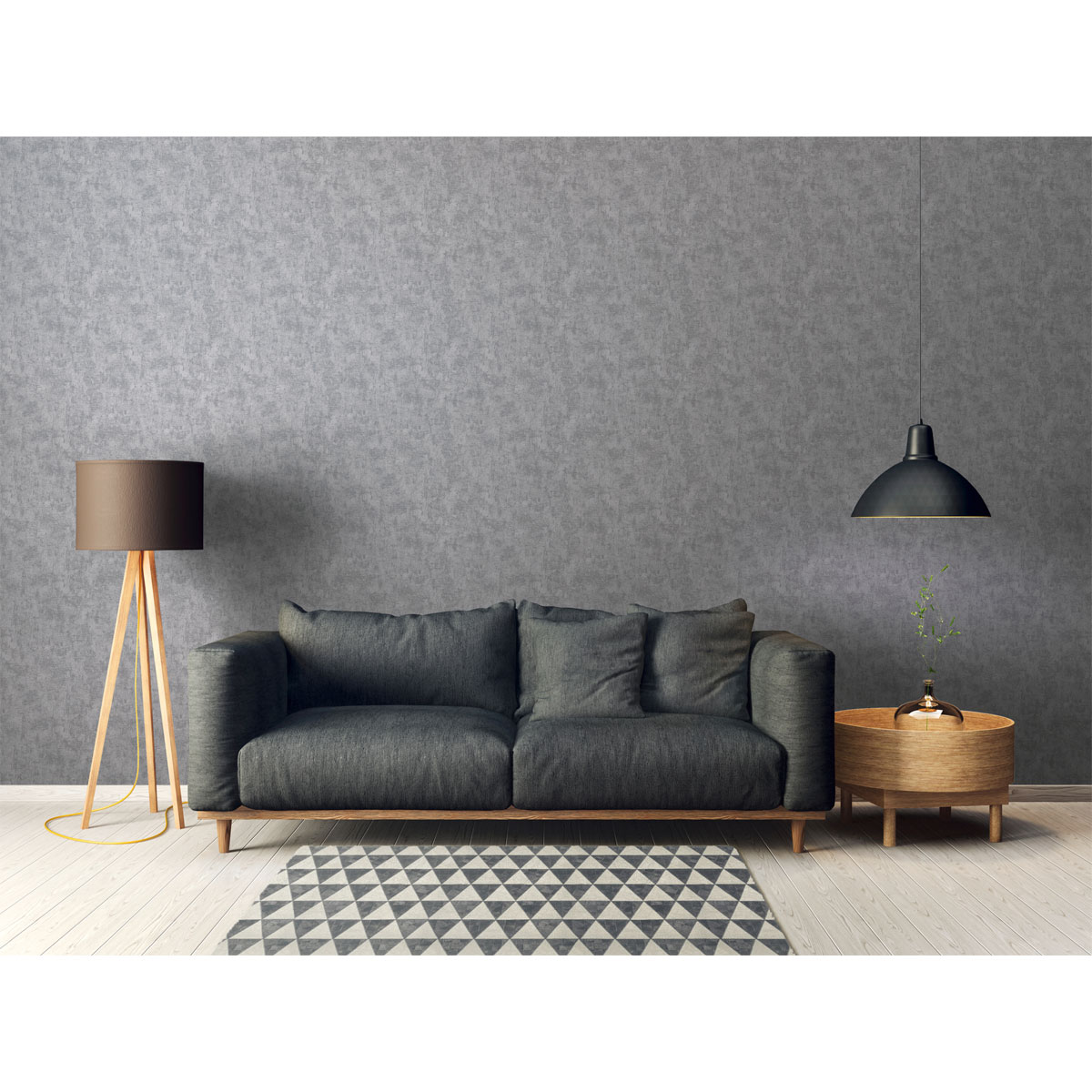 AS Creation Vliestapete „Elements Betonoptik“, dunkelgrau, 10,05 x 0,53 m Bild 4