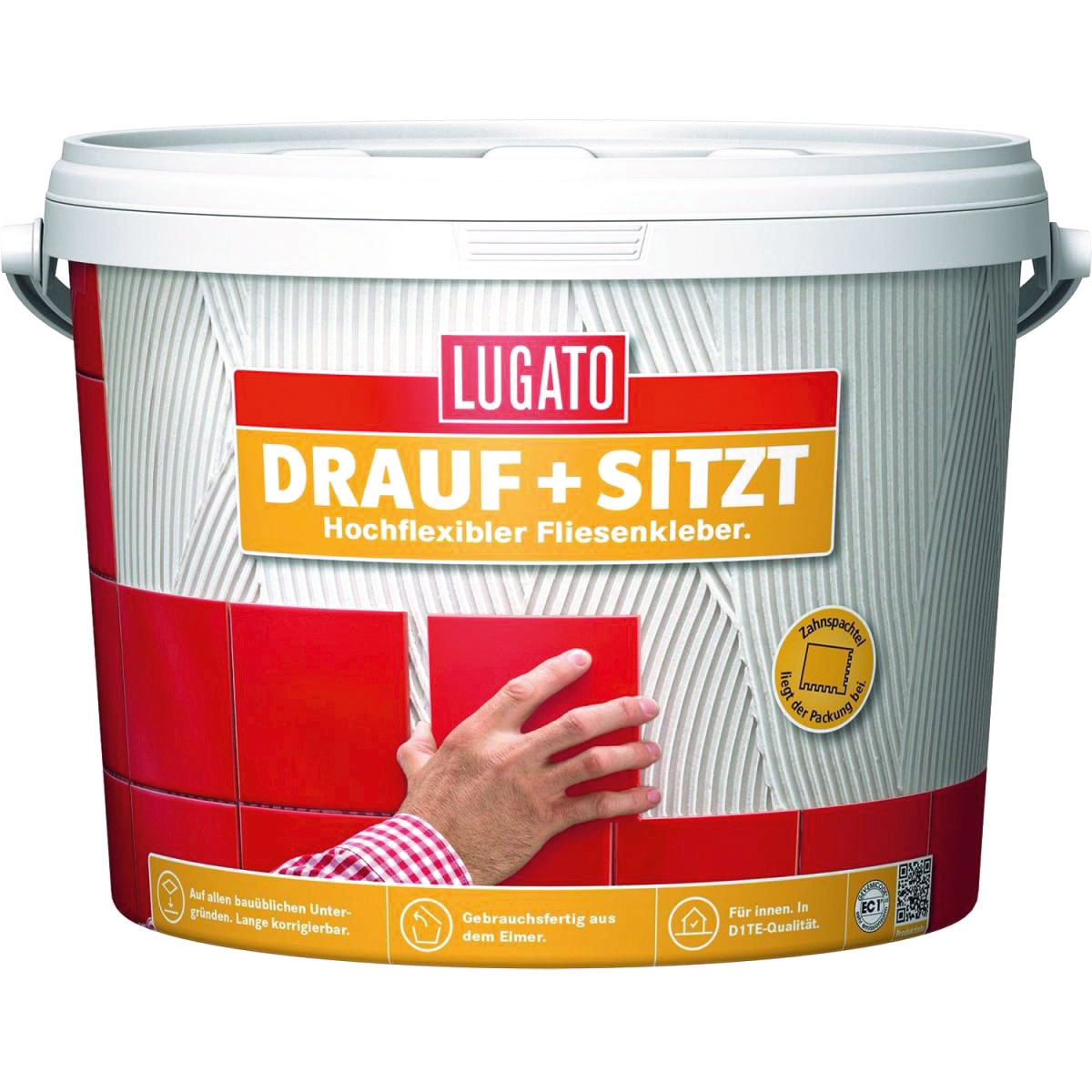 Lugato Dispersionsklebstoff Drauf und Sitzt 4kg