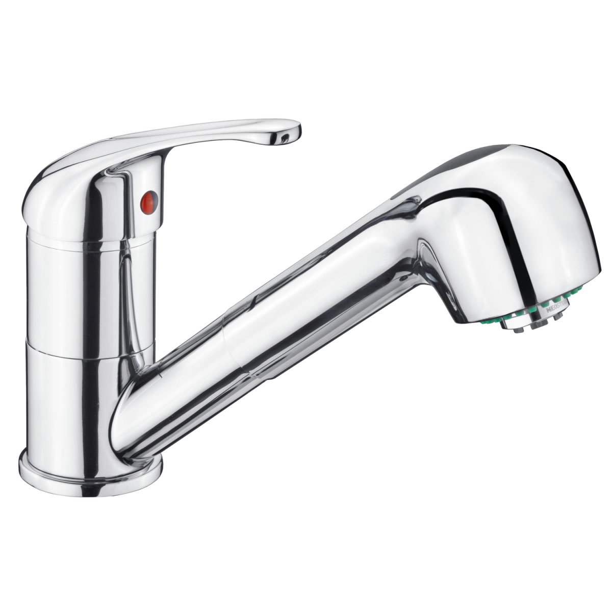 Cornat Spültischarmatur Fabio Einhandmischer mit Brause chrom