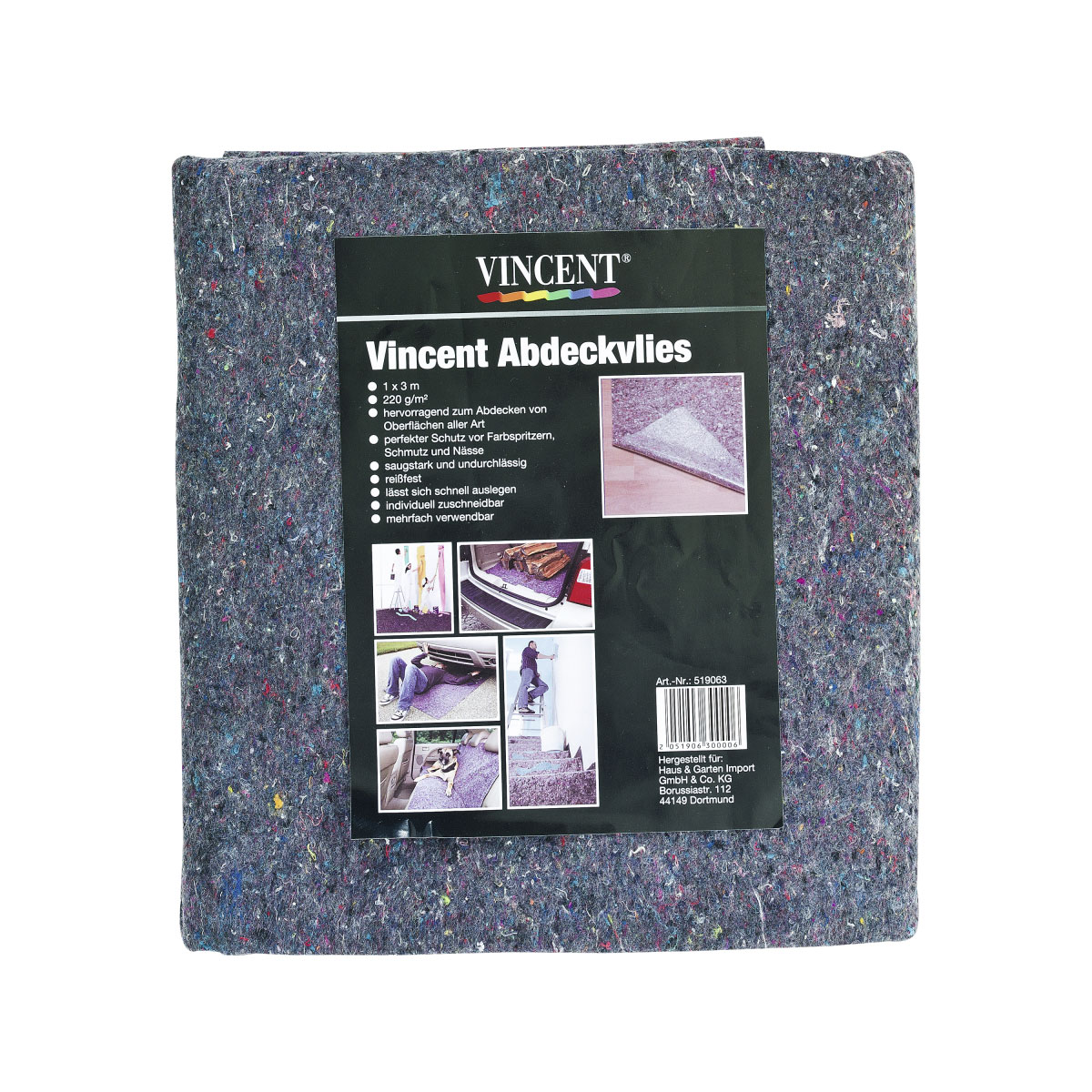 Vincent Abdeckvlies 3 m²