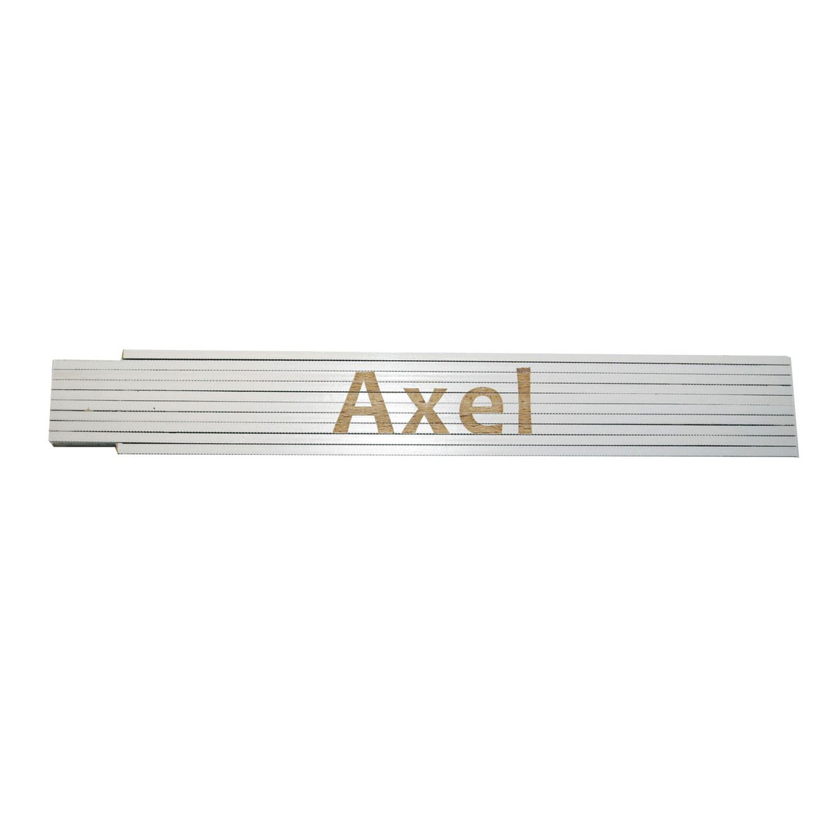 Meterstab „Axel“, 2m, weiß