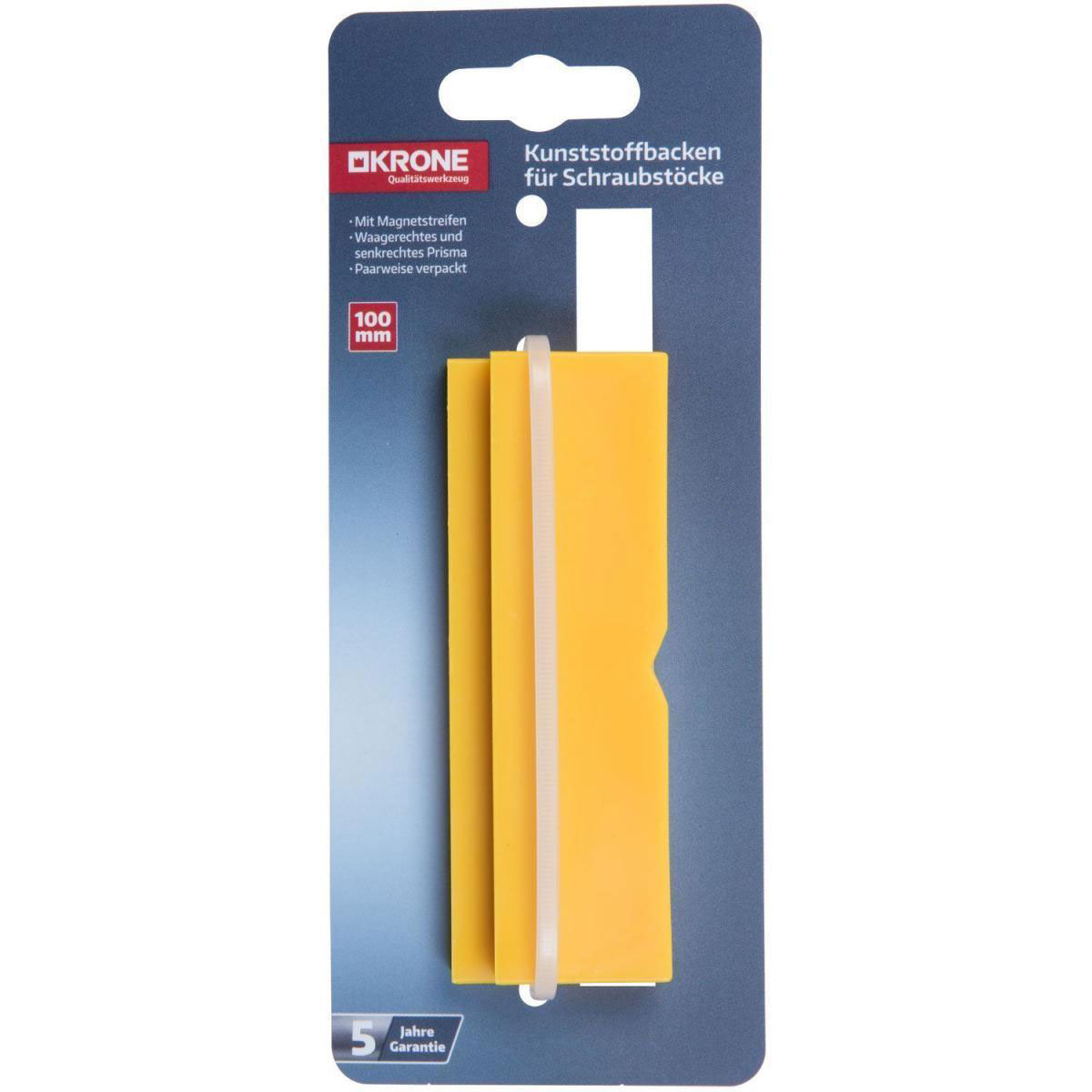 Krone Kunststoffbacken für Schraubstöcke Bild 1