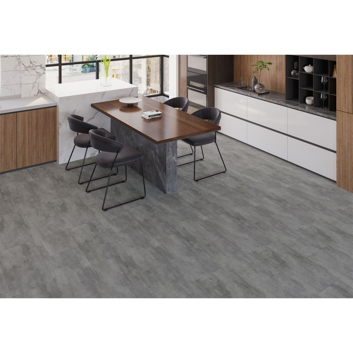 FIXED Vinylboden Beton 609,6 x 304,8 x 2,5 mm Bild 4