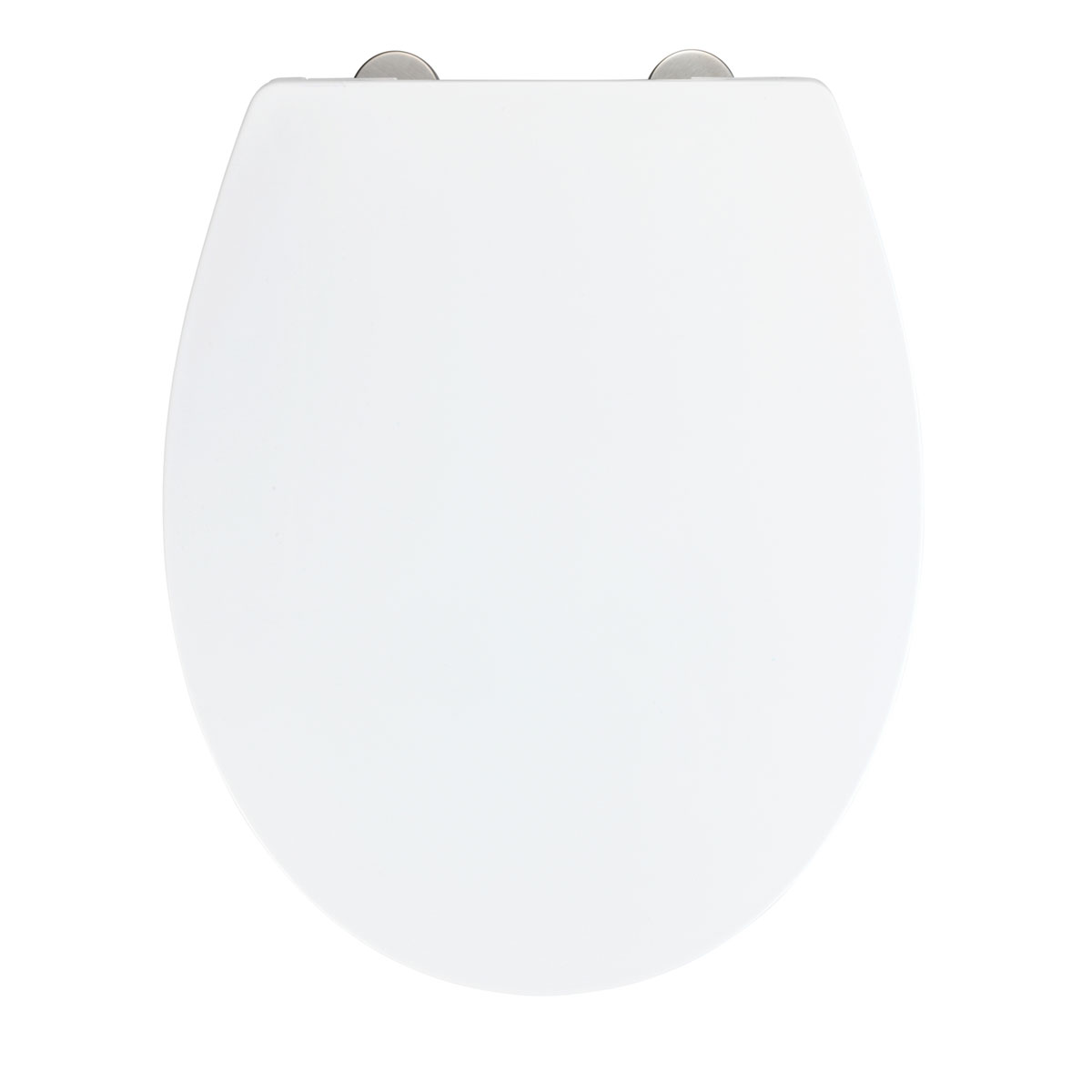 Wenko WC-Sitz Ostuni belastbar mit 300 kg Thermoplast mit Absenkautomatik