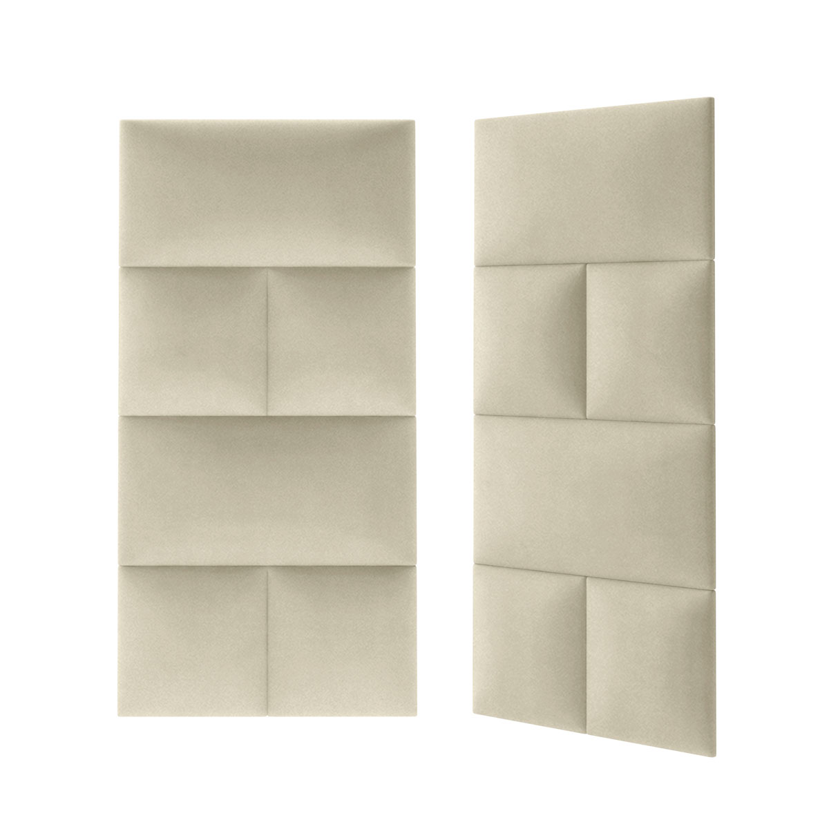 Mollis Polsterpaneele beige 60 x 30 cm Bild 4