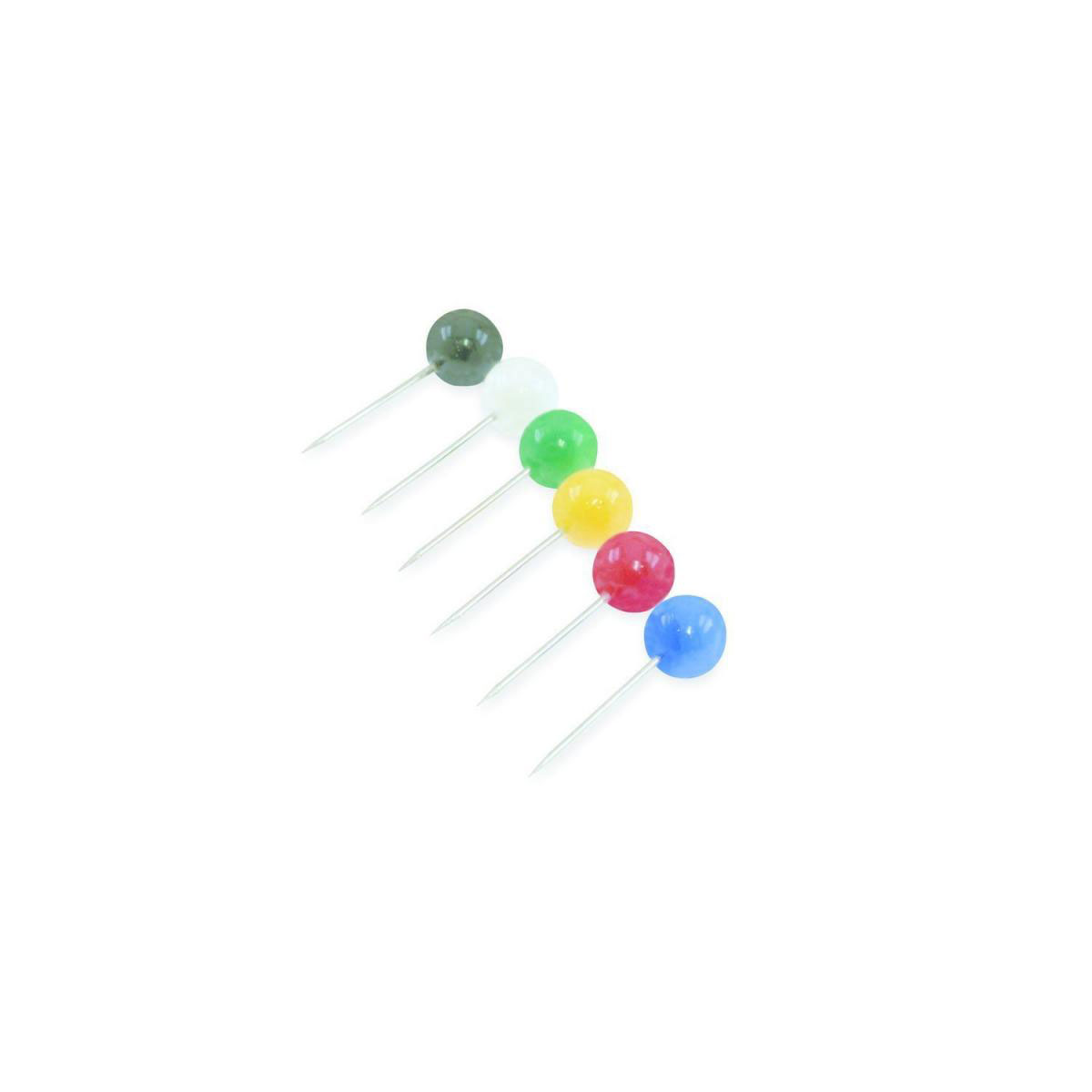 Landkartennadeln 5,0 x 16 farbig kl