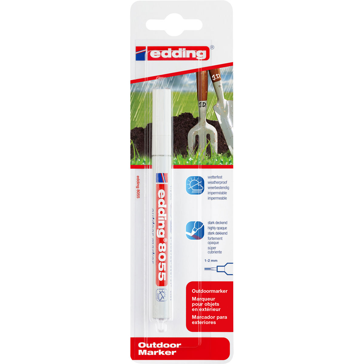 Edding Outdoormarker 8055 weiß