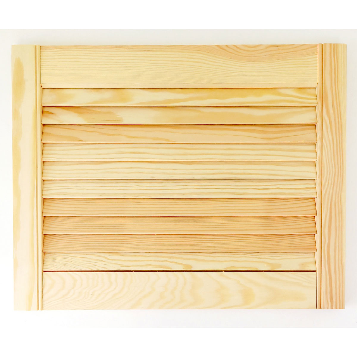 Lamellentür 39,5 x 49,4 x 2 cm Kiefer massiv Bild 2