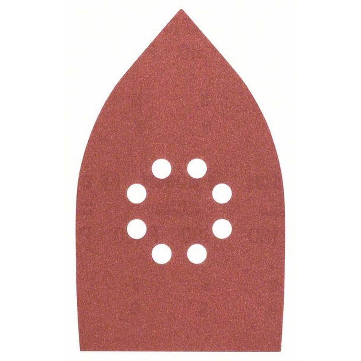 Bosch  Multischleifblatt 100 x 171 mm G180 Klett 5 Stück Bosch  Multischleifblatt 100 x 171 mm G180 Klett 5 Stück