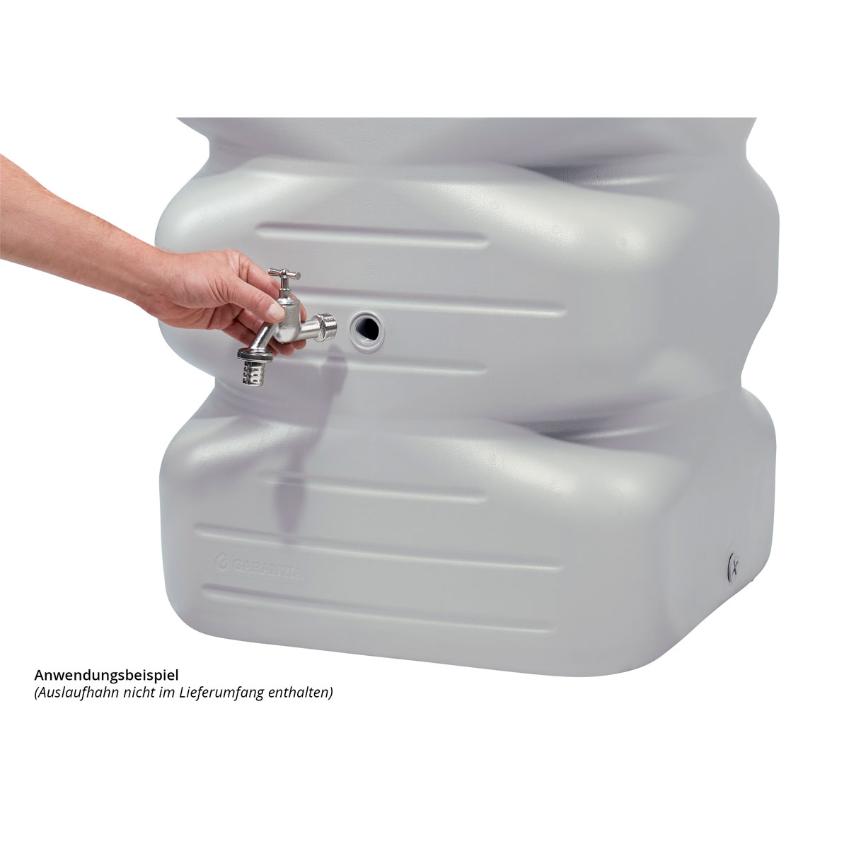 Garantia  Gartentank Cubus 340 Liter betongrau Bild 8