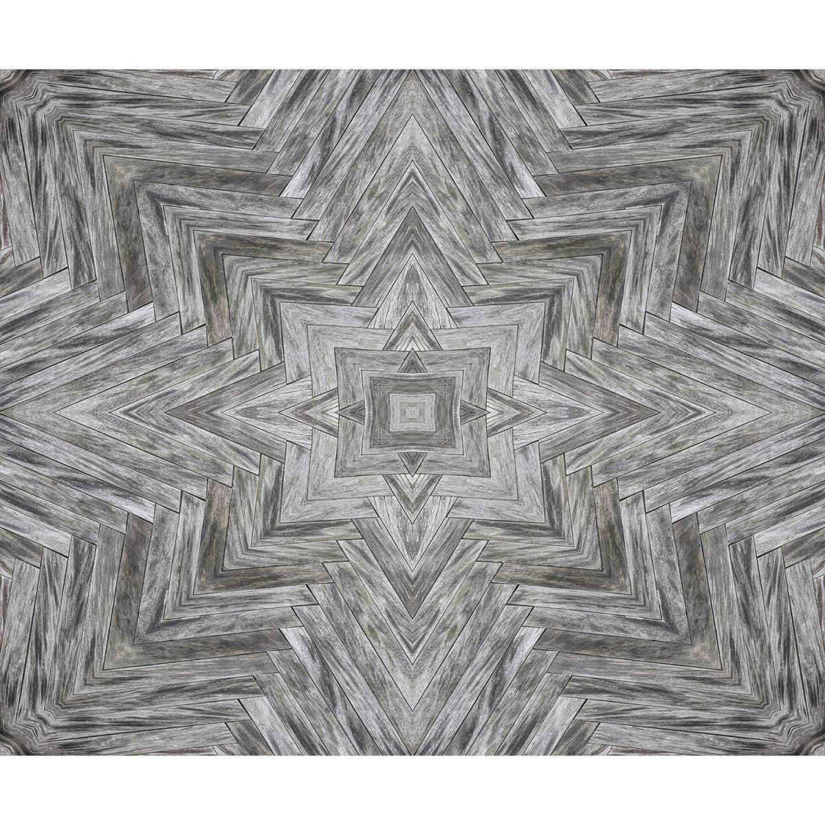 Komar Vlies-Fototapete Parkett 3-teilig 300 x 250 cm Bild 1