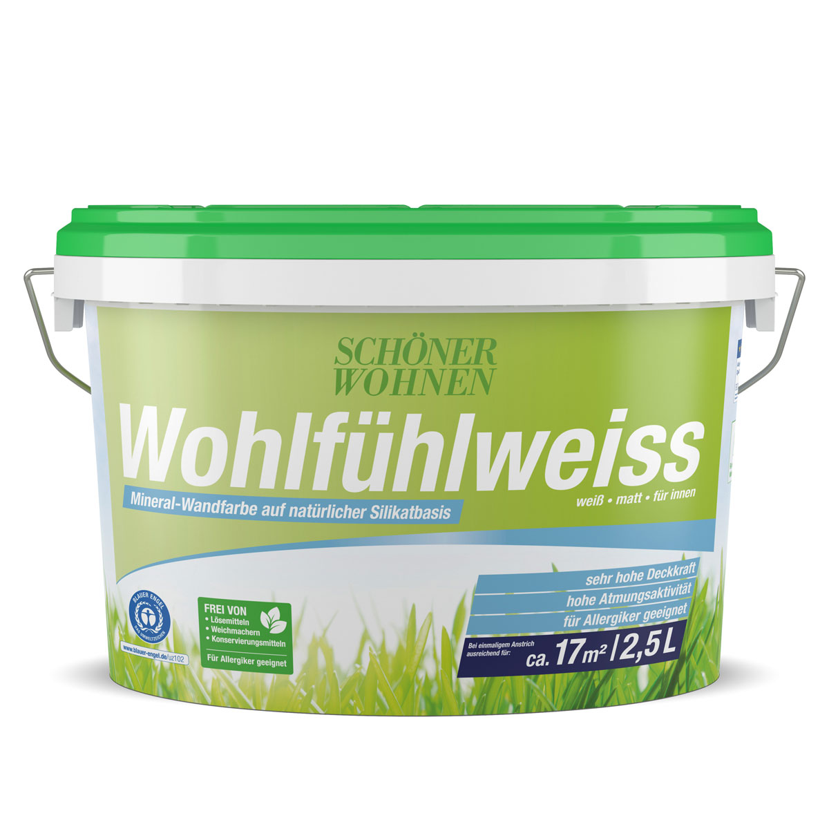 Schöner Wohnen Farbe Wohlfühlweiß 2,5 L