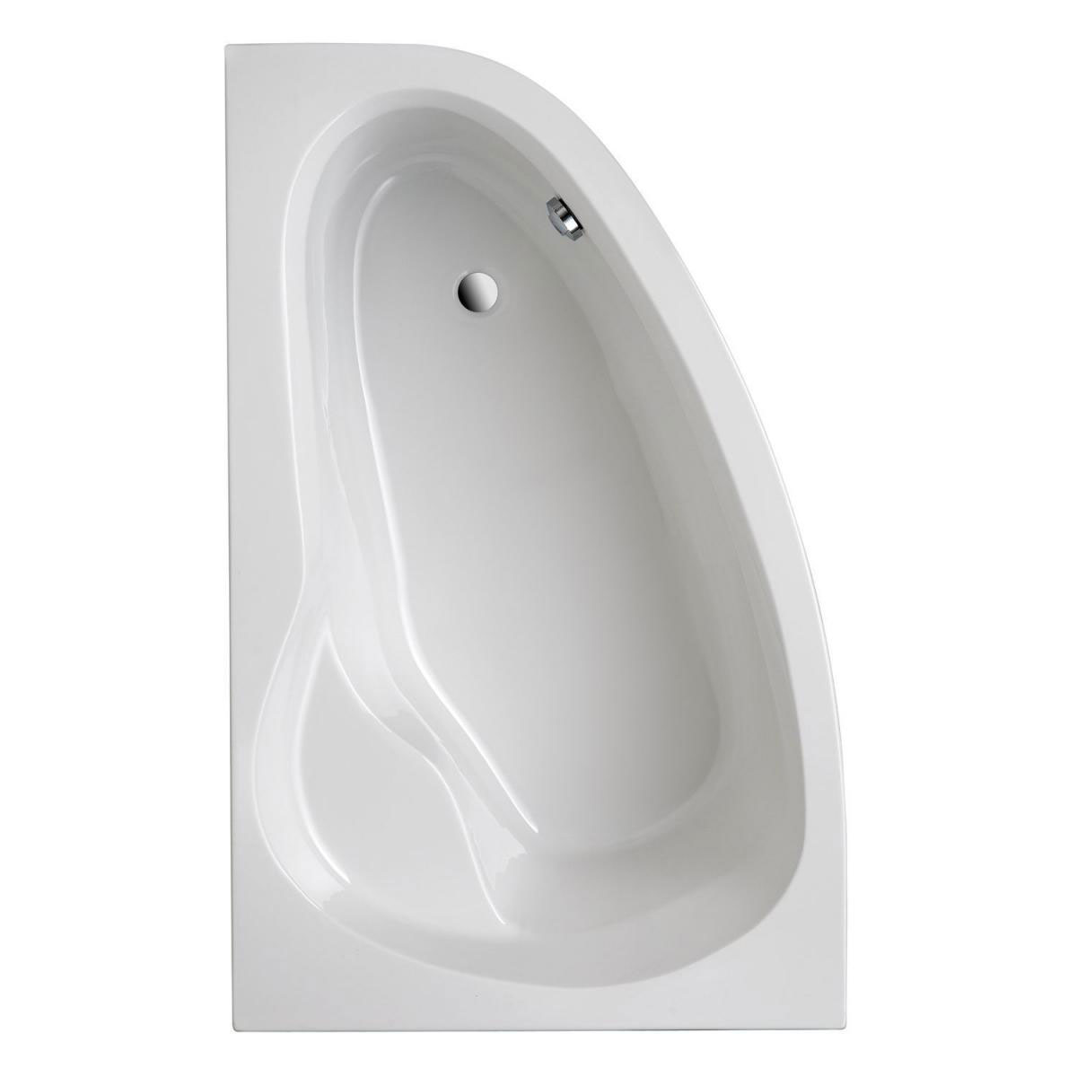 Ottofond Eckwanne Loredana Mod B 175 x 110 cm weiß Bild 1