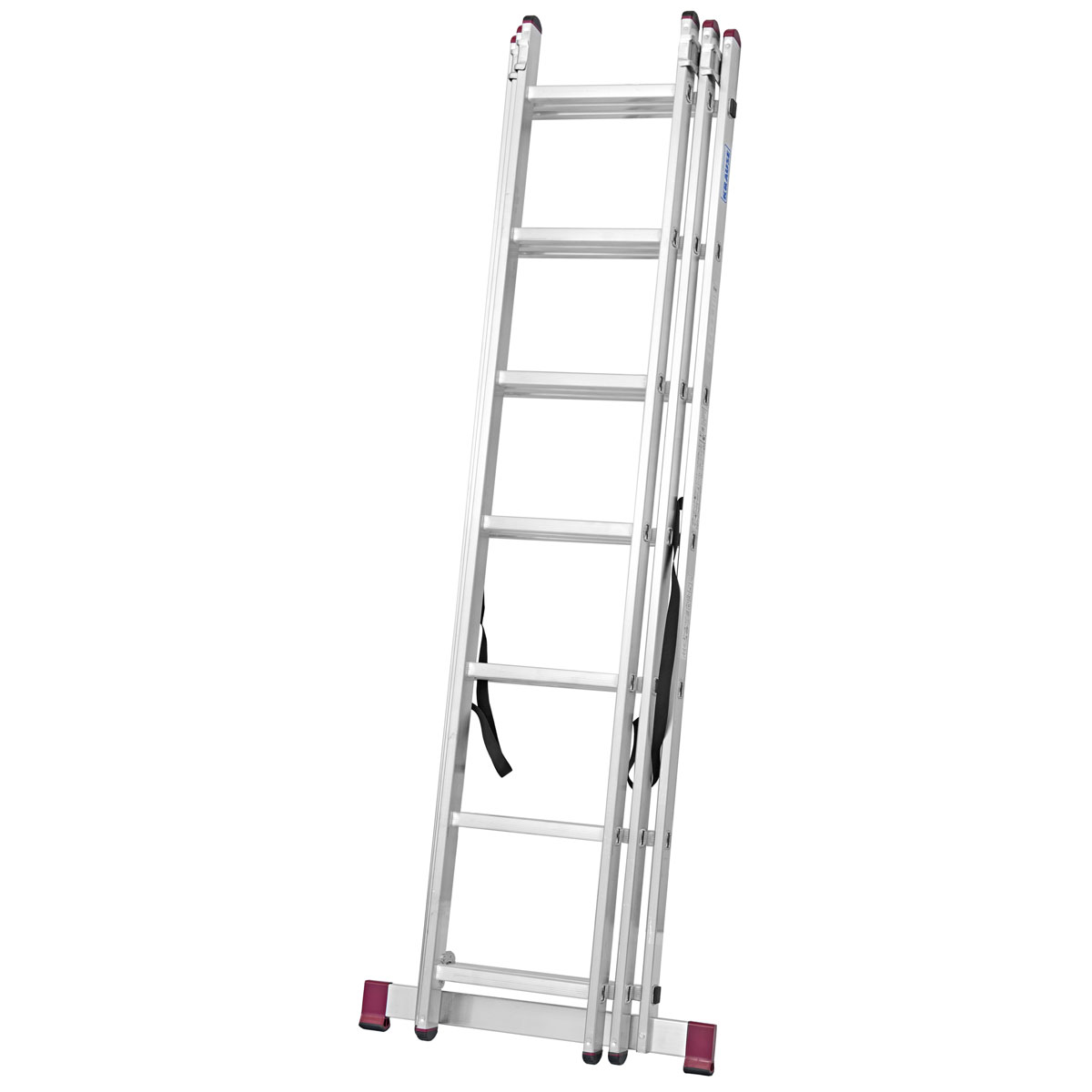 Krause Aluminium-Allzweckleiter 3x 7 Sprossen Bild 4