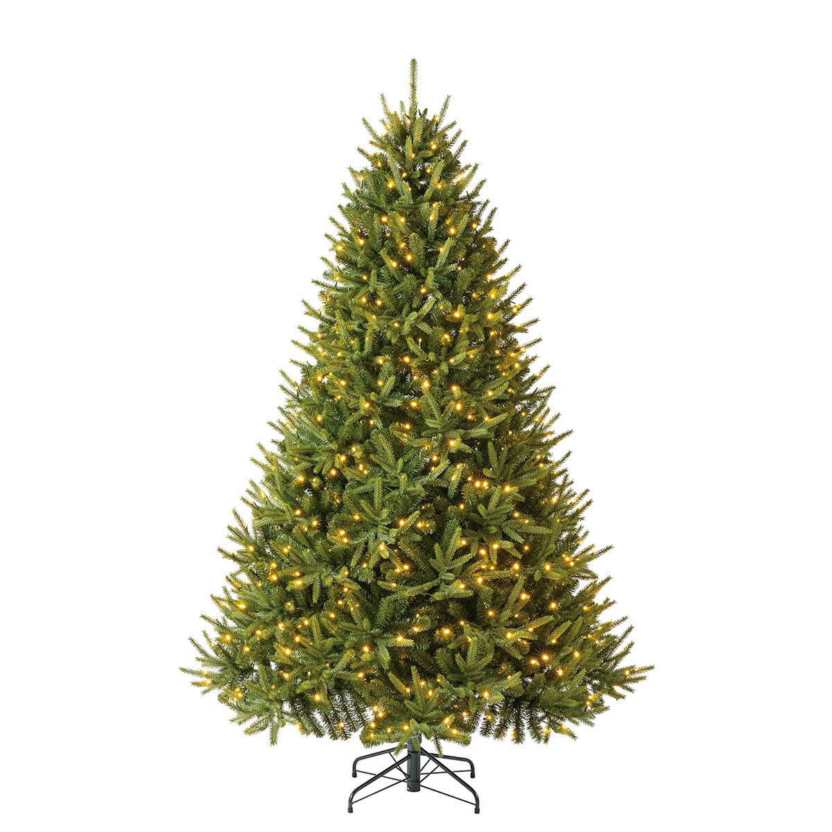 Künstlicher Weihnachtsbaum Richmond Tanne inkl. LEDs 228 cm Grün
