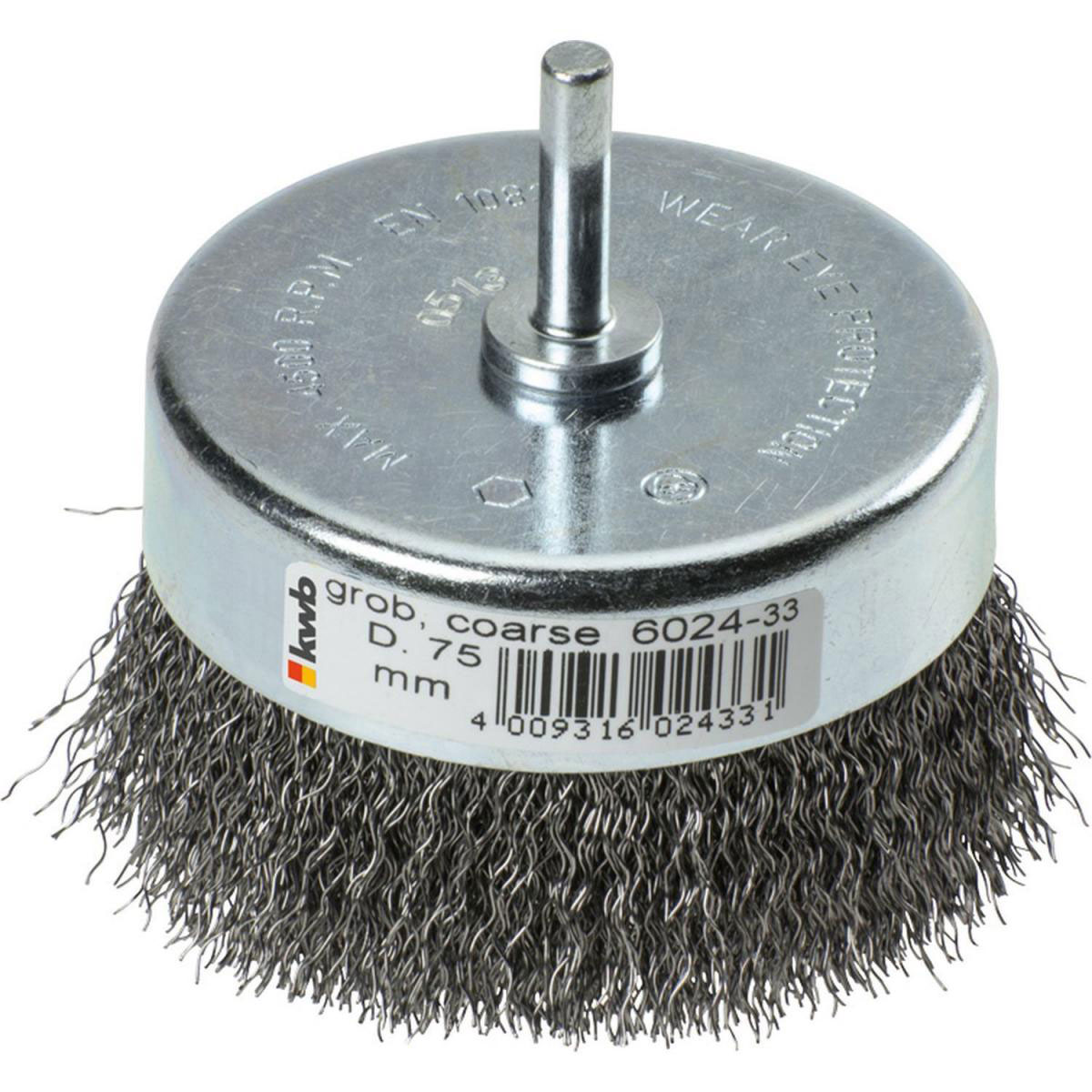 kwb  Topfbürsten für Einsatz mit Bohrmaschinen und Akkuschraubern Bild 1