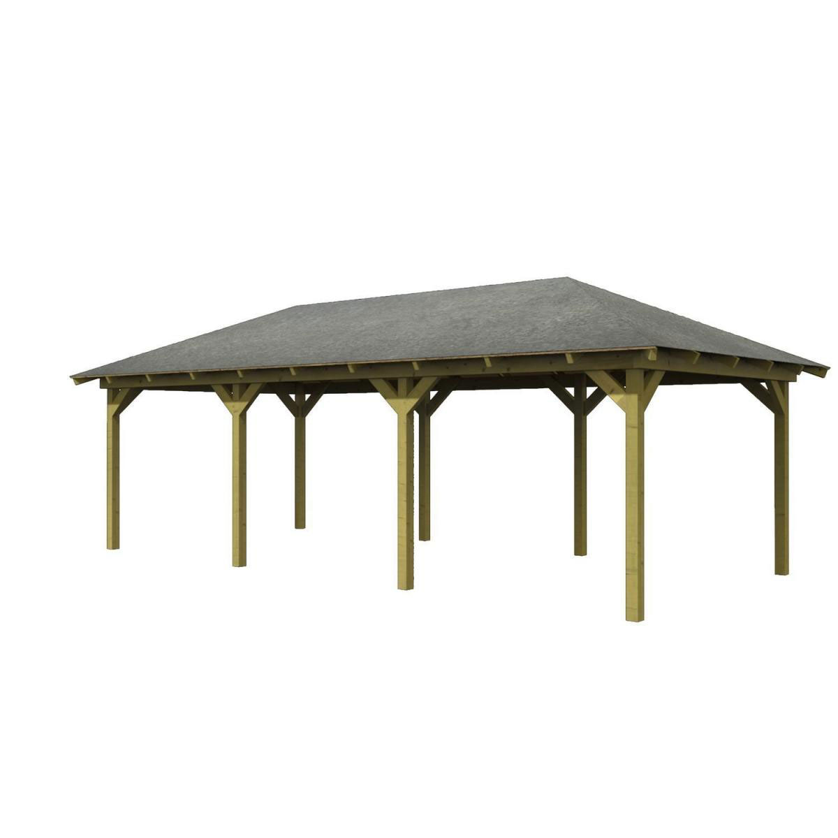 Karibu Gartenhaus Perida 2 kesseldruckimpraegniert Bild 2