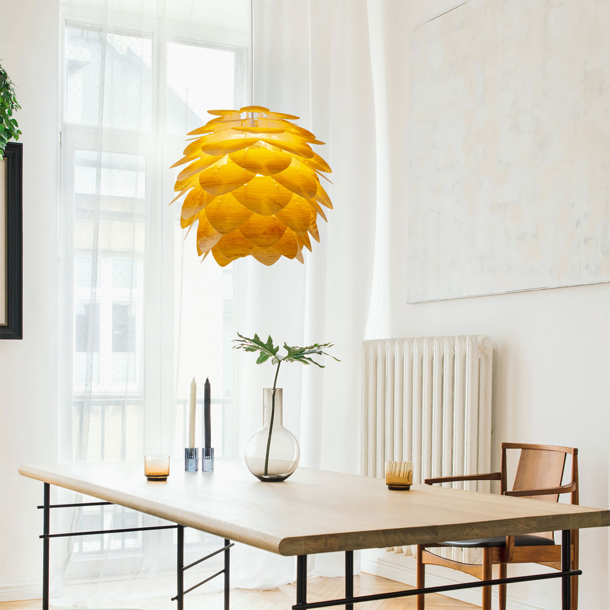 näve Hängeleuchte Foglia braun Bild 2