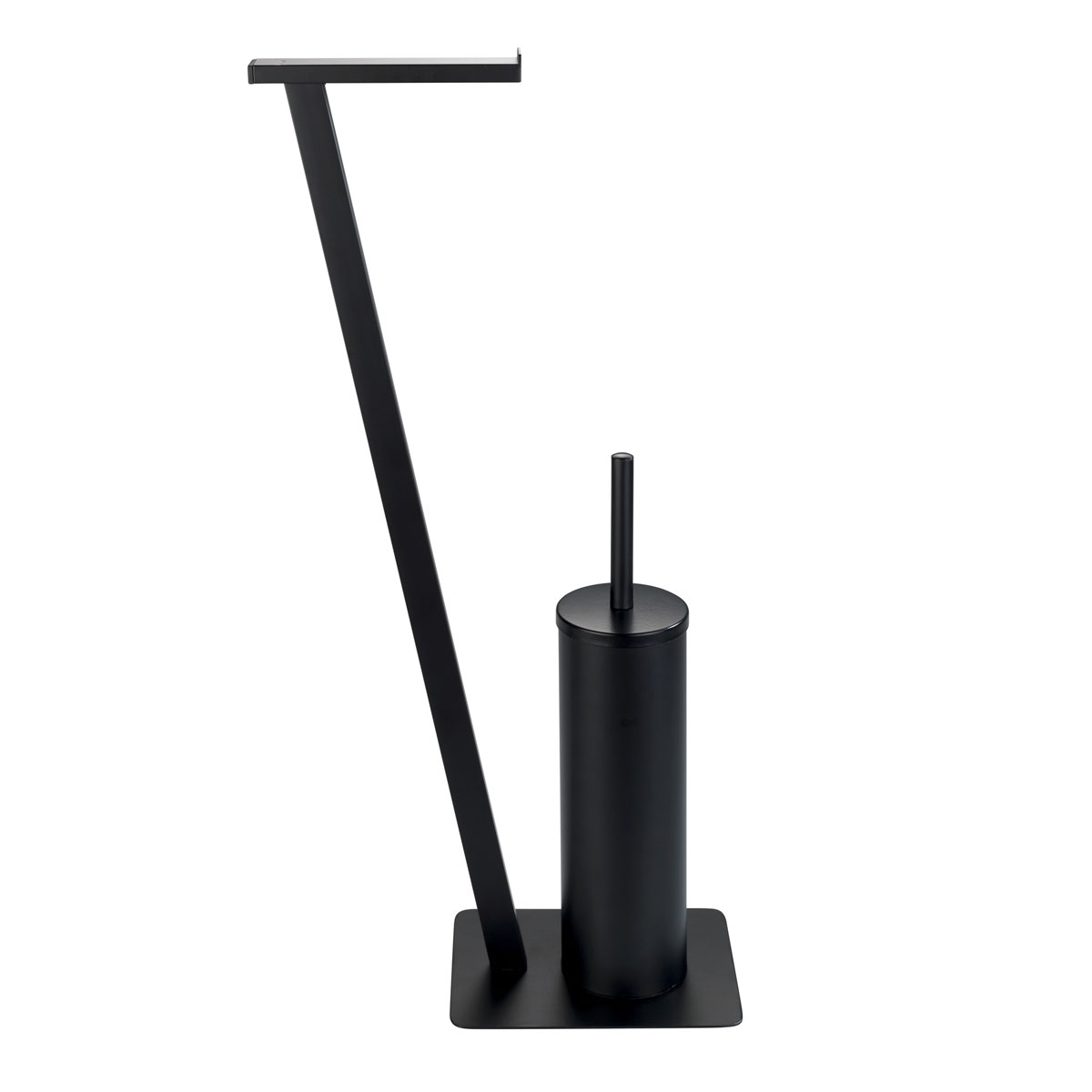 Wenko  Stand WC-Garnitur Lirio Schwarz matt Bild 2