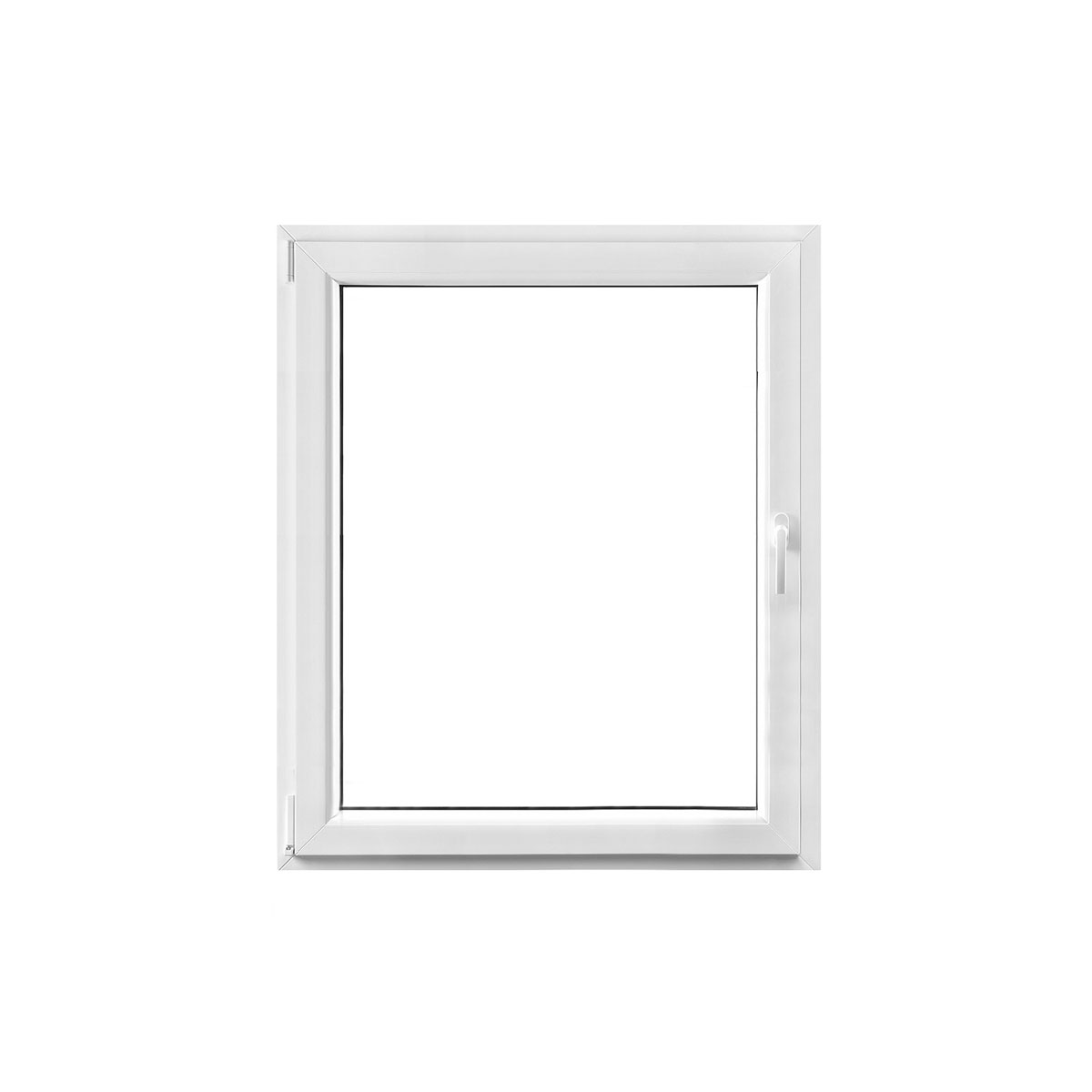Wärmeschutzfenster Q 71 Premium Serie 3-fach Verglasung weiß 60 x 75 cm