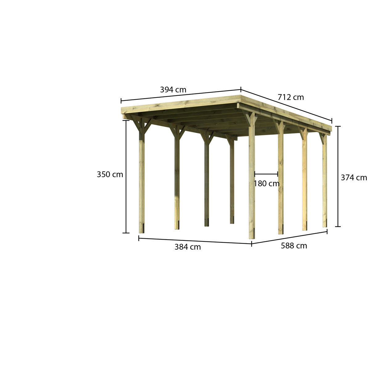 Karibu Caravan Carport Bild 4