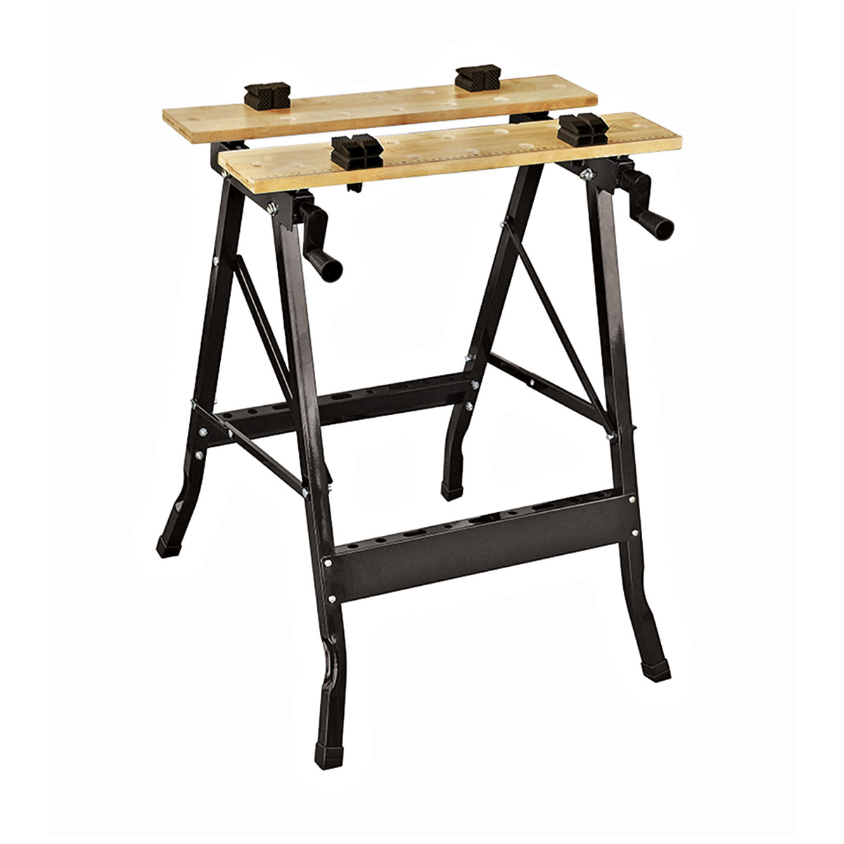 Burgmann Werk- und Spanntisch 60,5 x 76 x 63 cm schwarz Bild 1