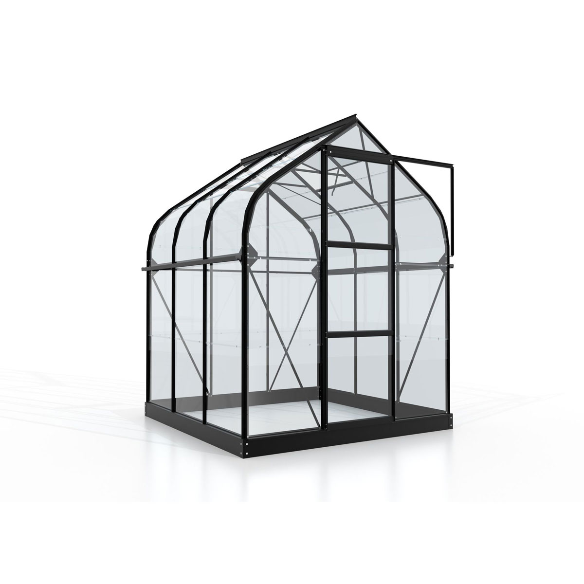 Vitavia Gewächshaus Orion 3800 3,8m² schwarz Bild 1
