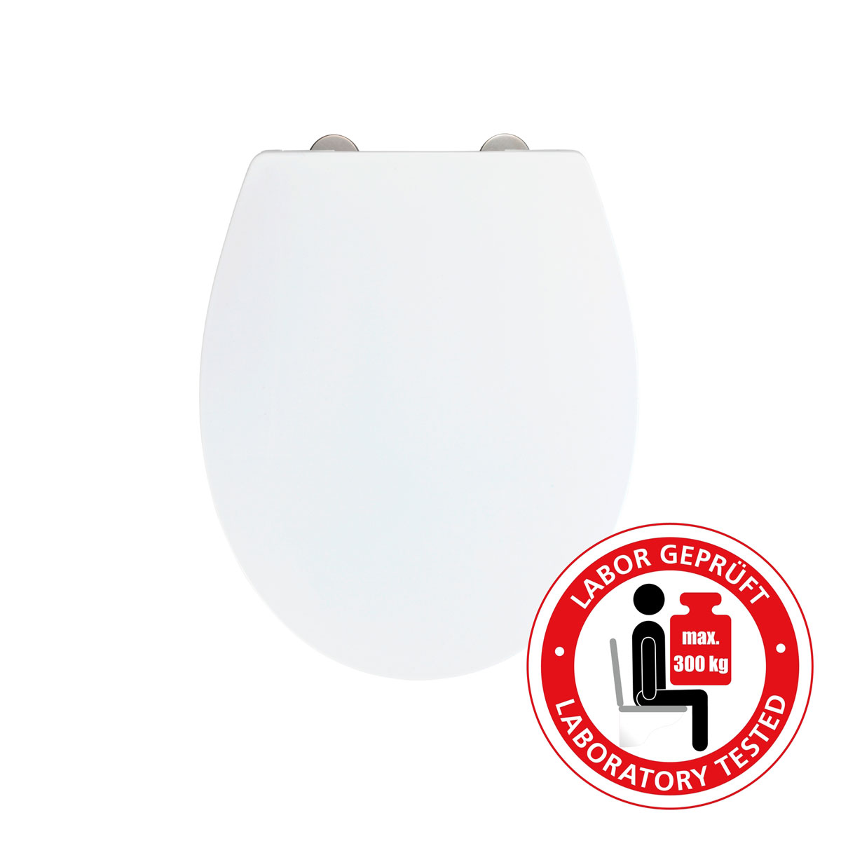 Wenko  WC-Sitz Ostuni belastbar mit 300 kg Thermoplast mit Absenkautomatik Bild 2