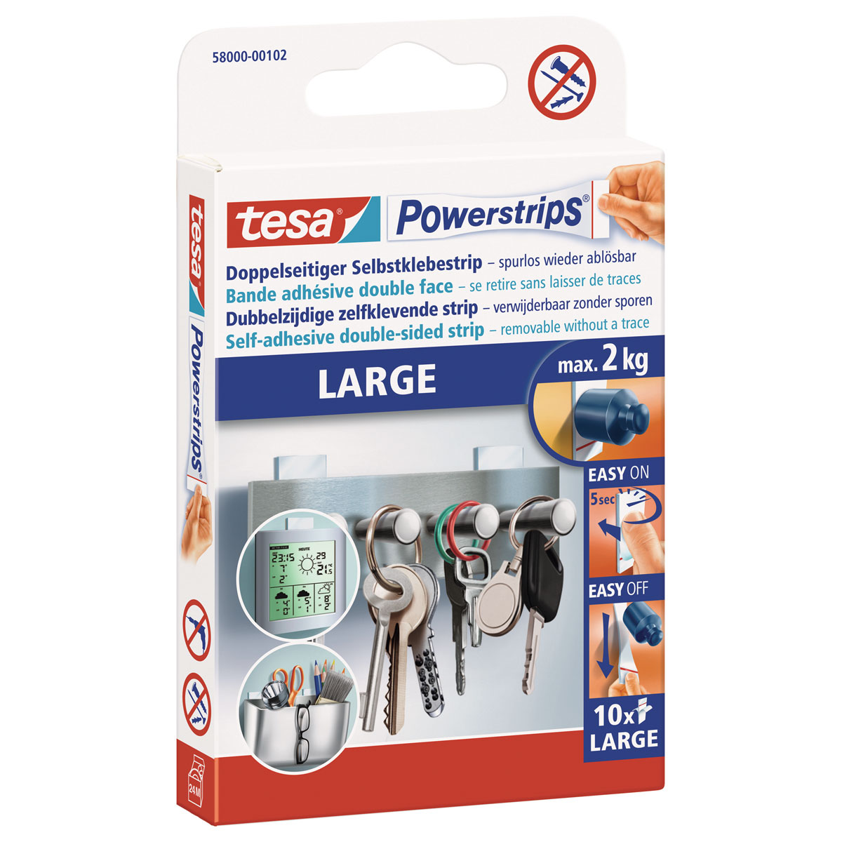 Tesa Powerstrips 10er Pack Bild 2