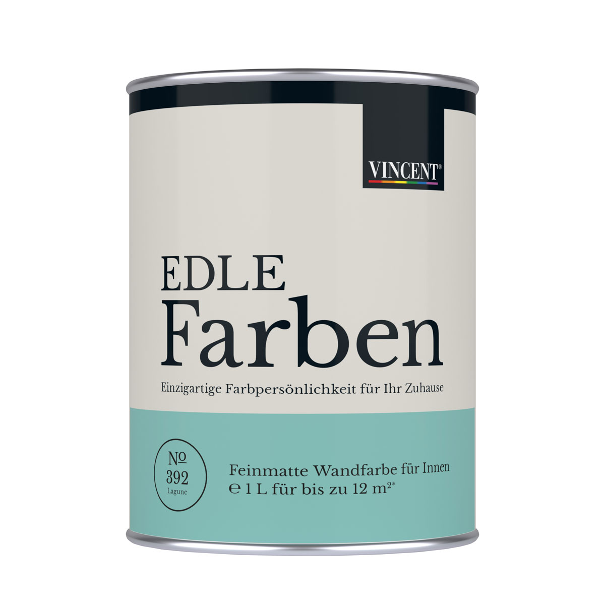 Vincent  Wandfarbe EDLE Farben Lagune matt 1,0 L
