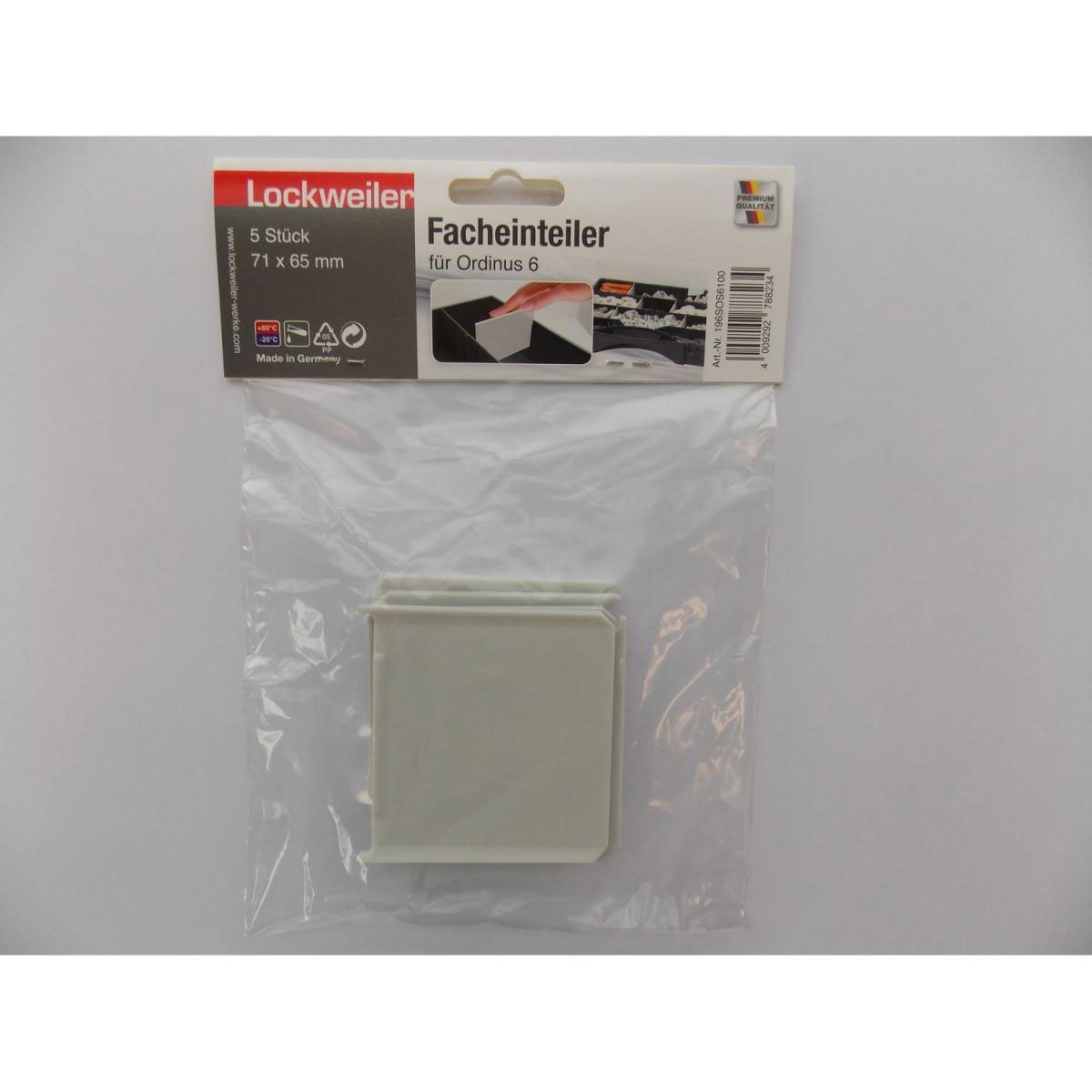 Tood Trennwand für Werkzeugkoffer Ordinus Separator 6 grau 5 Stück Tood Trennwand für Werkzeugkoffer Ordinus Separator 6 grau 5 Stück