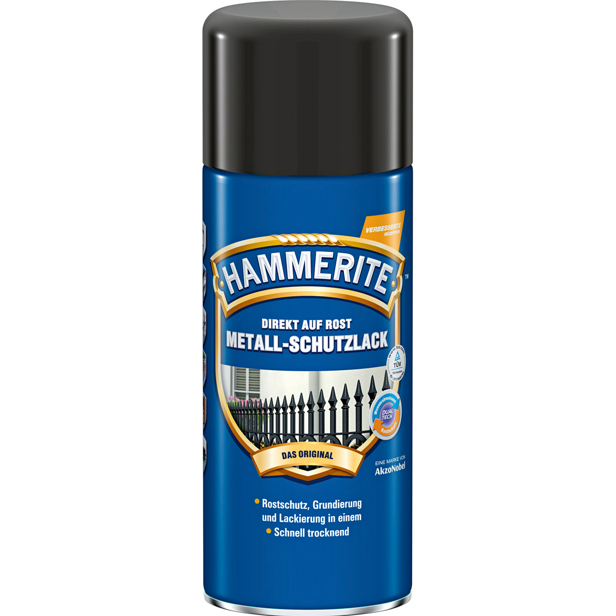 Hammerite Metallschutzlack-Spray glänzend-silber 400 ml