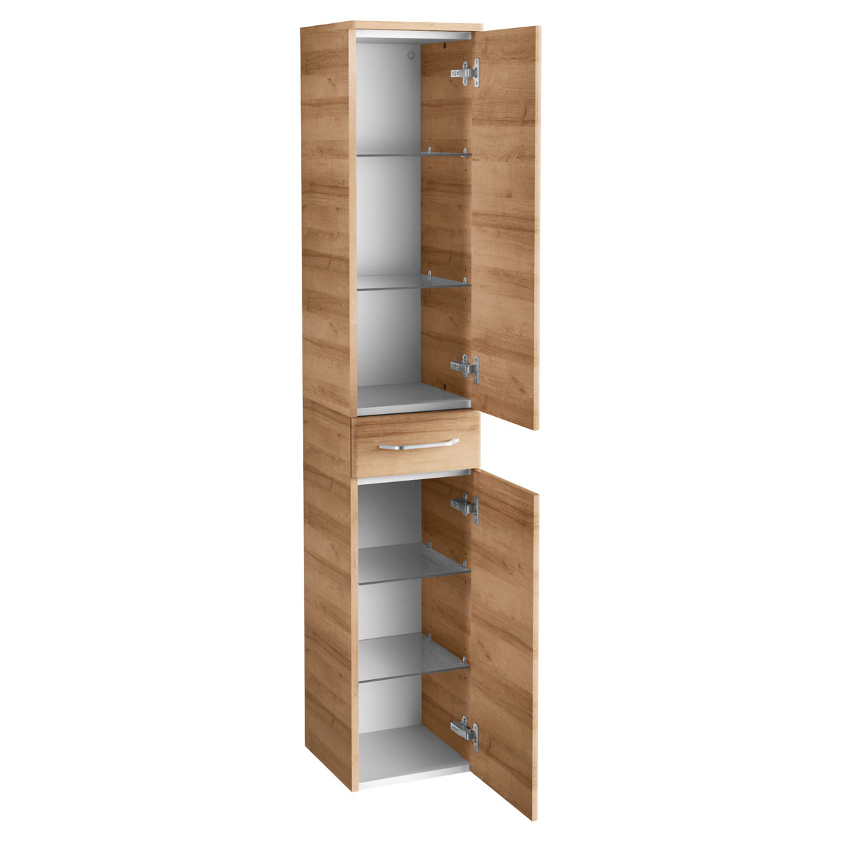 Fackelmann Hochschrank Milano 31 x 166 x 32 cm Ast-Eiche Bild 3