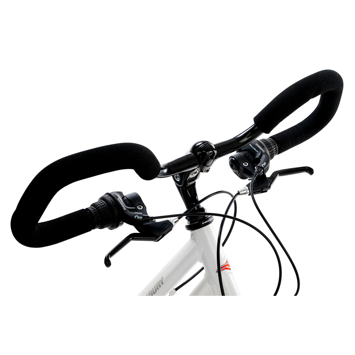 KS Cycling Trekkingrad Canterbury Damen Multilenker 48 cm weiß matt Bild 5